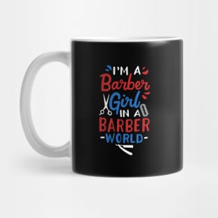 Barber Girl Mug